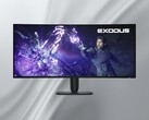 Az Alienware AW3926QW 5K OLED monitor előlapja látható