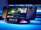 Egy Steam Deck eszköz egy dokkolóhoz csatlakoztatva (Kép forrása: Dockcase)