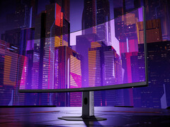 A Curved Gaming Monitor G34WQi 2026 három oldalán viszonylag vékony keretekkel rendelkezik. (Kép forrása: Xiaomi)