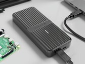 A továbbfejlesztett HyperDrive Next USB4 M.2 PCIe ház 80 Gbps sávszélességgel. (Kép forrása: Hyper via CES)