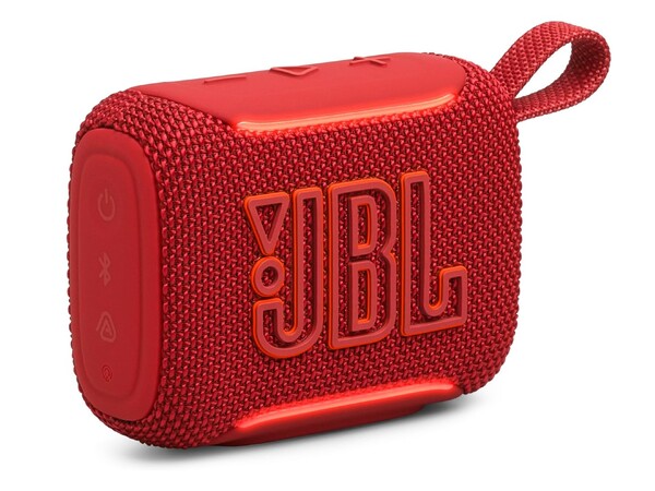 A JBL Go 5 eredetileg piros színben jelent meg, kilenc másik szín mellett.