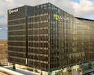 Légi felvétel a Microsoft irodaházáról.