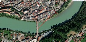 GPS teszt Teclast P50: híd