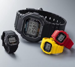 A G-Shock Nano a normál DW-5600-hoz képest (Kép forrása: Casio)