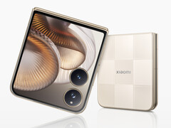 A Mix Flip 2 egyike annak a két összecsukható kagylónak, amely a Qualcomm Snapdragon 8 Elite lapkakészletével rendelkezik. (Kép forrása: Xiaomi)