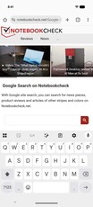 Gboard portré módban