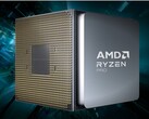 Az AMD Ryzen Pro asztali CPU művészi renderelése. (Kép forrása: AMD)
