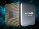 Az AMD Ryzen Pro asztali CPU művészi renderelése. (Kép forrása: AMD)