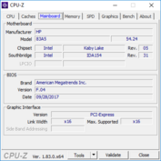 CPU-Z: Mainboard