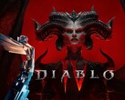 Diablo 4 banner a The Game Awards trófeával (Kép forrása: Blizzard Entertainment, The Game Awards szerkesztéssel)
