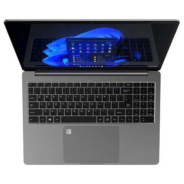 A laptop a szokásos QWERTY billentyűzetkiosztással rendelkezik (Kép forrása: Ninkear)