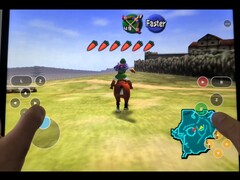 A The Legend of Zelda: Ocarina of Time natívan fut az iPad-en. 