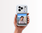 A Vivo X500 a Snap Screen kiegészítővel és mágneses tokban.