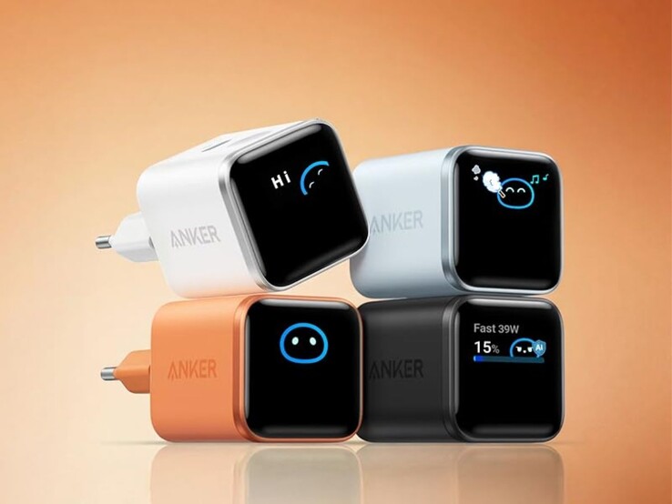 Az Anker Nano Charger (45W, Smart Display) (EU verzió)