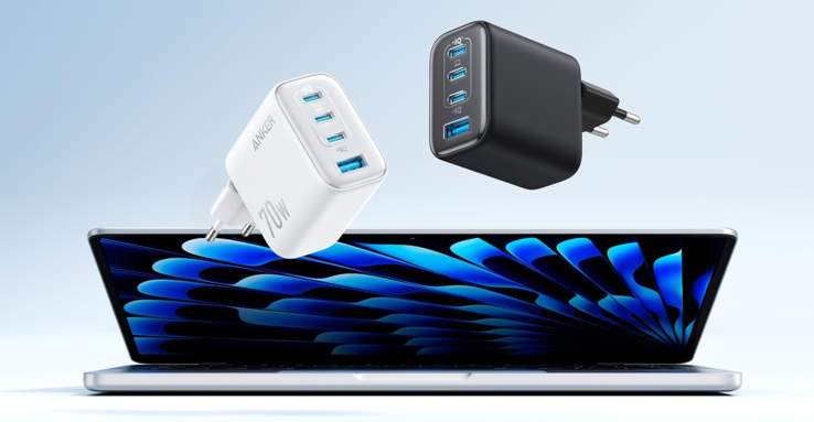 Az Anker Zolo töltő (70W, 4 port). (Kép forrása: Anker)