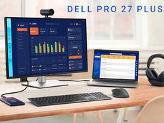 A Dell bemutatja a Pro 27 Plus 4K monitort USB-C hubbal (Kép forrása: Dell - szerk.)