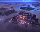 Egy kép egy épületről a Dune: Spice Wars játékban, amely jelenleg 60%-os kedvezménnyel kapható a Steamen.