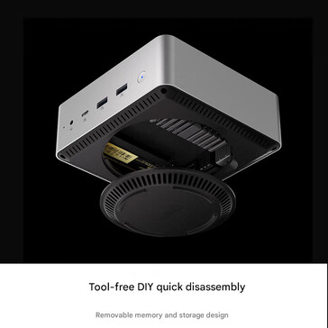 A mini PC frissítésbarát kialakítása (Kép forrása: Orico - gépi fordítás)