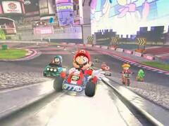 Mariokart World bejelentve a Switch megjelenésének napjára! Képeken: Gameplay trailer a Mario Kart World egyik pályájáról (Kép forrása: Nintendo Direct for Switch 2 screenshot)