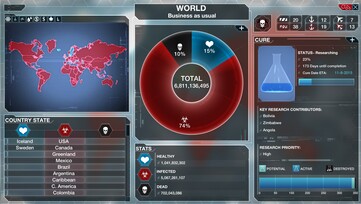 Plague Inc: Evolved gameplay screenshot
