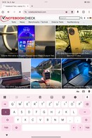 Xiaomi Pad 7: Alapértelmezett billentyűzet portré módban
