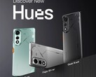A Tecno Pova Curve 5G magic silver, neon cyan és geek black színváltozatokban kapható (Kép forrása: Tecno)