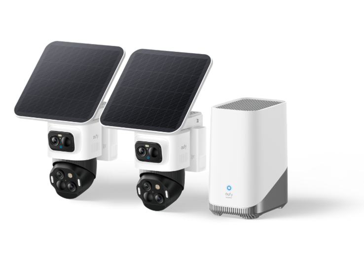 Az Anker eufyCam S4 biztonsági kamera a HomeBase S380 készülékkel együtt két kamerával együtt kapható. (Kép forrása: Anker)