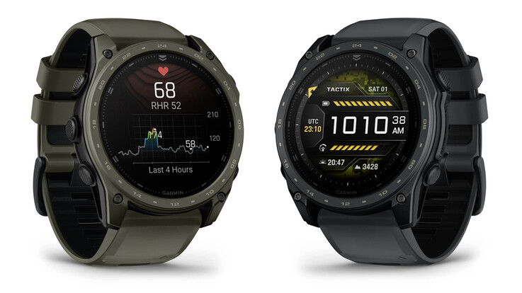 A Garmin kétféle színben kínálja új Tactix 8-as kiadását. (Kép forrása: Garmin)