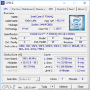 CPU-Z: CPU