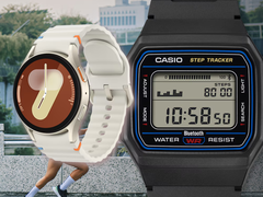 A Galaxy Watch7 közel két éve jelent meg, míg az F-B100W jóval újabb. A két eszköz a viselhető eszközök teljesen eltérő kategóriájába tartozik, de mindkettő rendelkezik lépésszámlálóval.