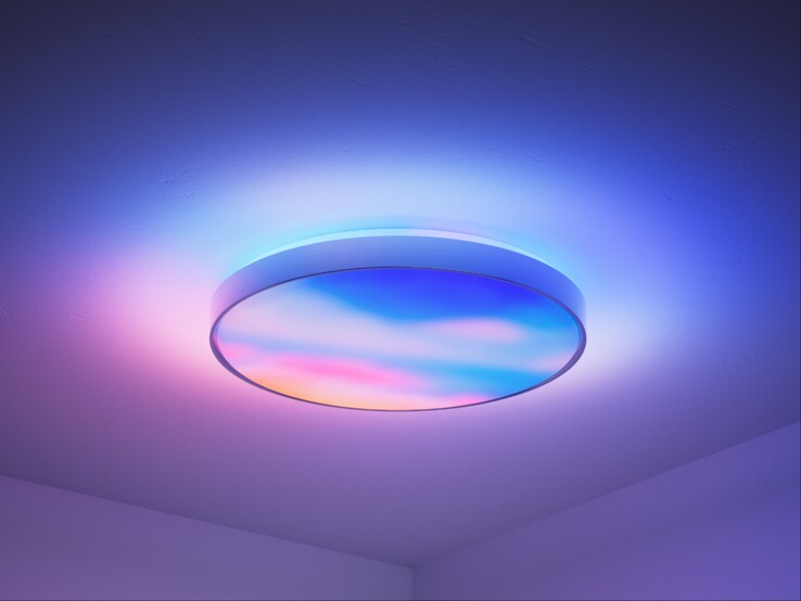 A Govee Ceiling Light Ultra művészi ábrázolása. (Kép forrása: Govee)