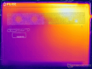 Felületi hőmérsékleti stresszvizsgálat (alul)