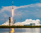 Falcon 9 rakéta műhold indítása. (Kép forrása: SpaceX)