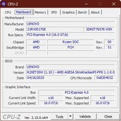 CPU-Z alaplap