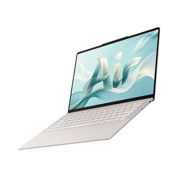 A Lenovo Yoga Air 14 Aura ferde nézetből