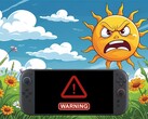 A Nintendo Switch 2 forró kültéri időben (Kép forrása: Nintendo of America szerkesztéssel)