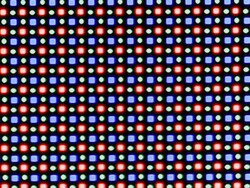 Sub-pixel tömb