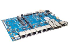 BPI-R4 Pro: Új egylapos számítógép sok hálózati csatlakozási lehetőséggel. (Kép forrása: Banana Pi)