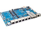 BPI-R4 Pro: Új egylapos számítógép sok hálózati csatlakozási lehetőséggel. (Kép forrása: Banana Pi)