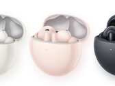 A rózsaszín, fehér és fekete színben kapható FreeBuds 7i akár 35 órányi zenelejátszást is lehetővé tesz. (Kép forrása: Huawei)