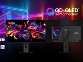 MSI MPG OLED 322URDX36 5. generációs QD-OLED panellel.