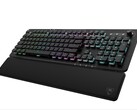 A Turtle Beach Vulcan II XP Air mechanikus gamer billentyűzet levehető, puha csuklótámasztékkal.