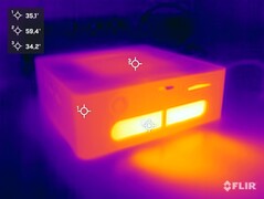 Minisforum AtomMan X7 Ti stressz teszt (vissza)