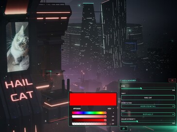 A képen: Játékmenet-képernyőkép a Dystopika című játékból.