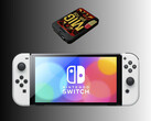 Nintendo Switch OLED a képen a MIG Switch alatt (Kép forrása: Amazon szerkesztéssel)