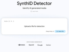Google SynthID Detector weboldal