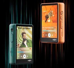 A zsebméretű HiBy R3Pro II digitális audio lejátszó támogatja a veszteségmentes zenelejátszást kiegyensúlyozott fejhallgatón, kettős DAC és négyes erősítő segítségével. (Kép forrása: HiBy)