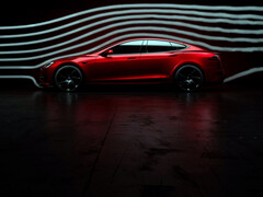 A 2026-os Tesla Model S frissítő aerodinamikája. (Kép forrása: Tesla)