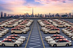 Taxi flotta Dubaiban. A BYD 200 elektromos Seal szedánt szállít a DTC-nek (Kép forrása: Economy Middle East)
