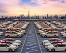 Taxi flotta Dubaiban. A BYD 200 elektromos Seal szedánt szállít a DTC-nek (Kép forrása: Economy Middle East)